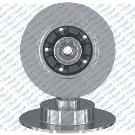 AYD 50300B Fren Diski Arka Rulmanli 260mm Renault Megane Iii Hb 1.6 16v 1.5dci 1.9dci 2.0 08->